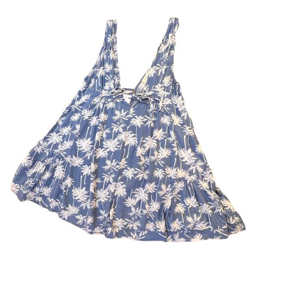 Ocean Drive Mini Dress Medium Coconutgirl Hawaiian Beachy Cutout Sundress Garb - Picture 2 of 12